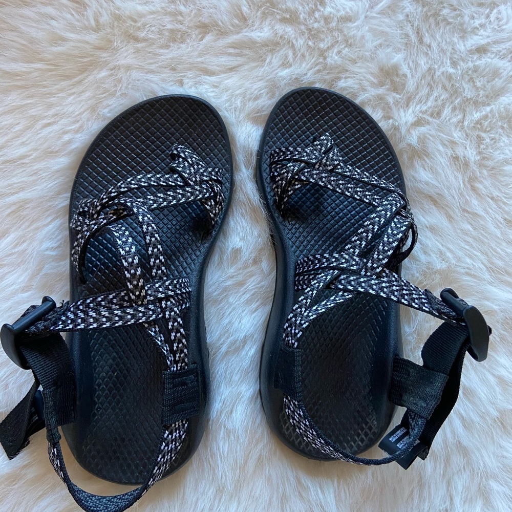 Chaco Women's Woven Black Sandals